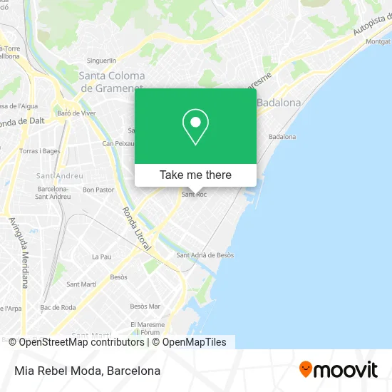 Mia Rebel Moda map
