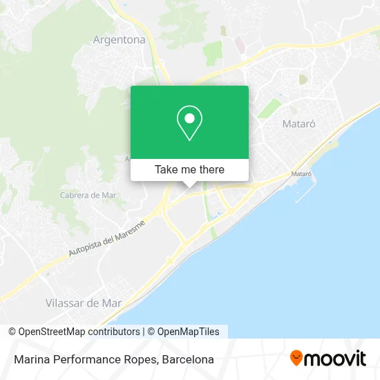 Marina Performance Ropes map