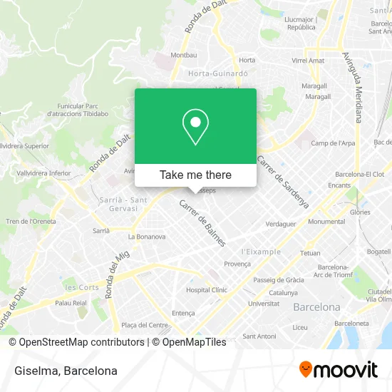 Giselma map