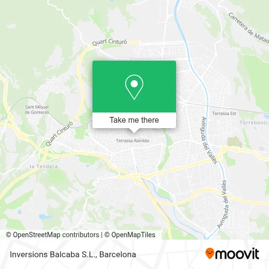 mapa Inversions Balcaba S.L.