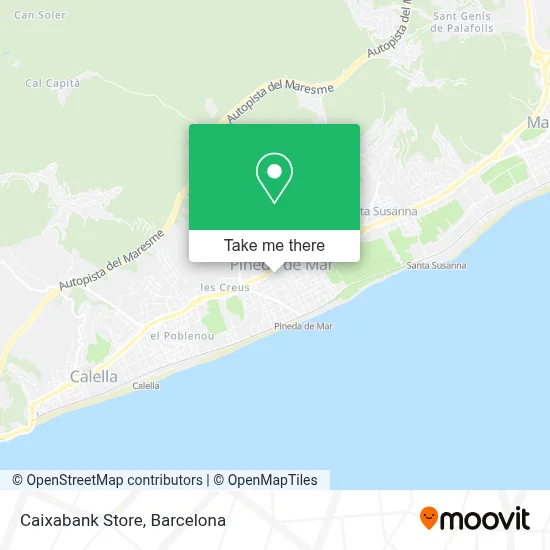 Caixabank Store map