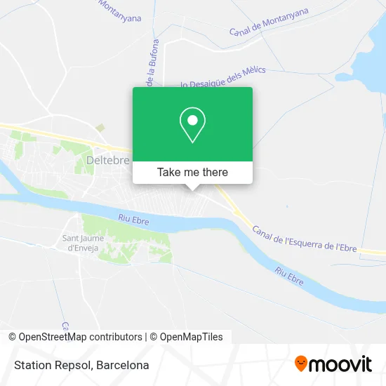 Station Repsol map
