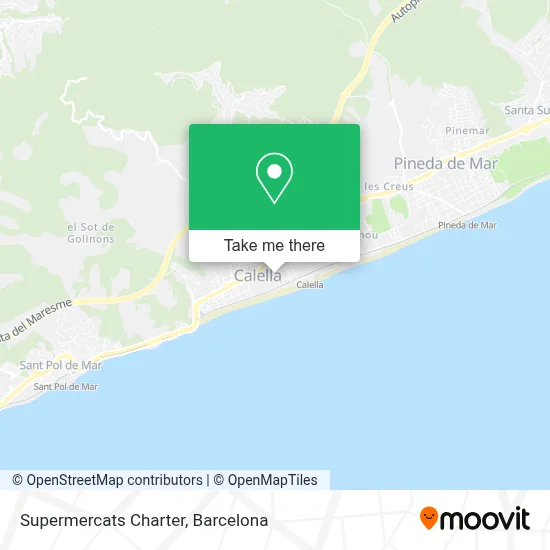 Supermercats Charter map