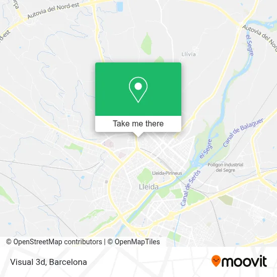 Visual 3d map