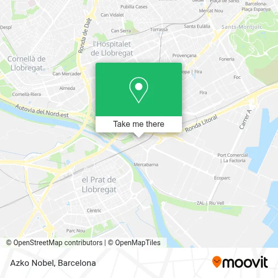 Azko Nobel map