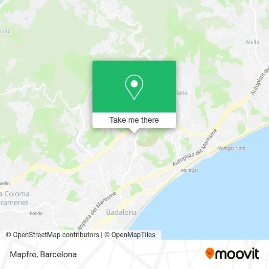 Mapfre map