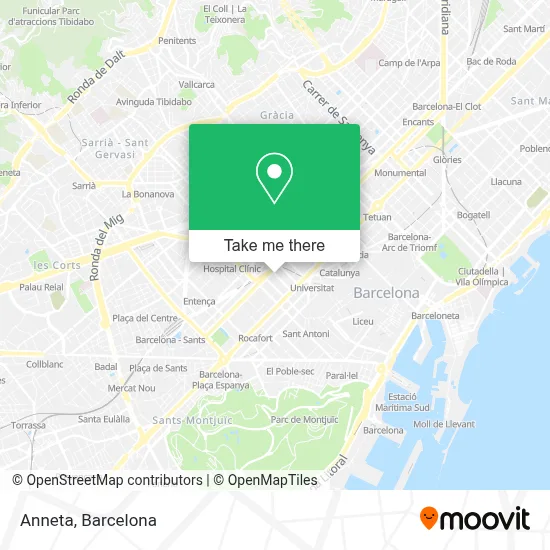 Anneta map