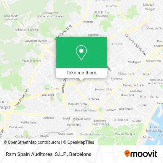 Rsm Spain Auditores, S.L.P. map