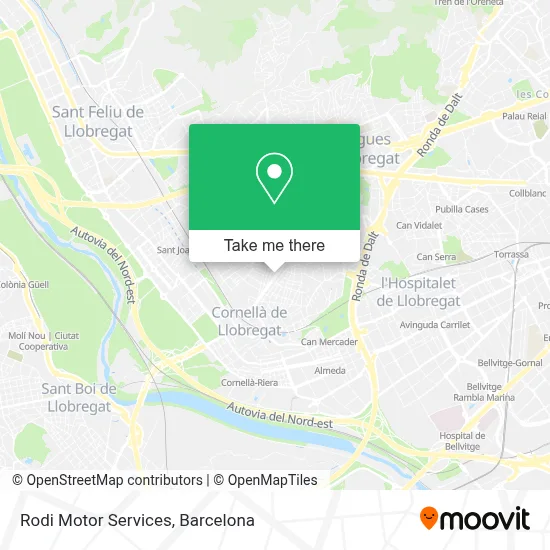 Rodi Motor Services map