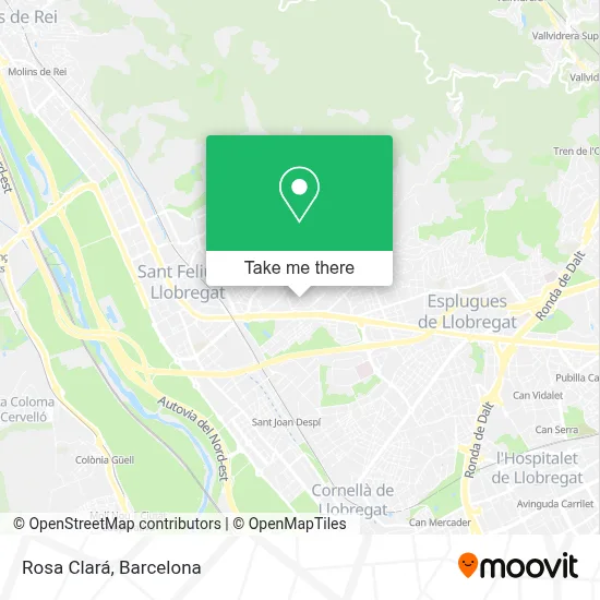 Rosa Clará map