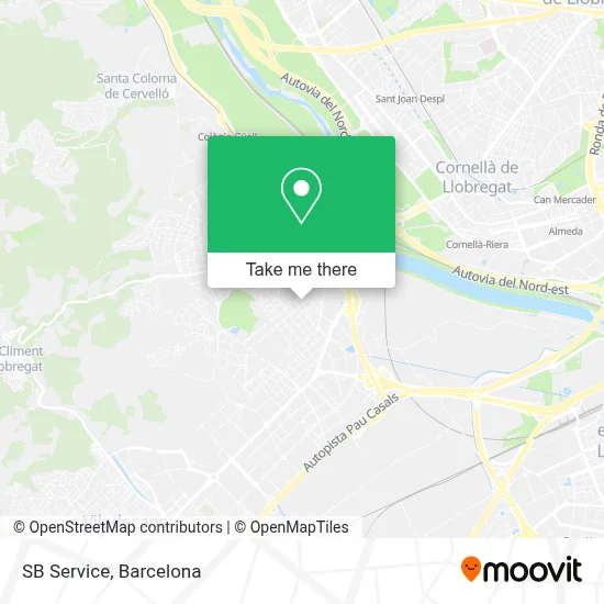 Sb Service map