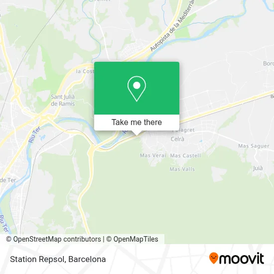Station Repsol map