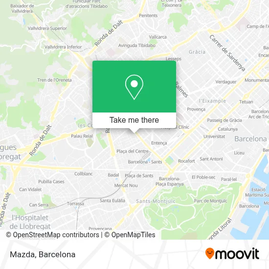 Mazda map