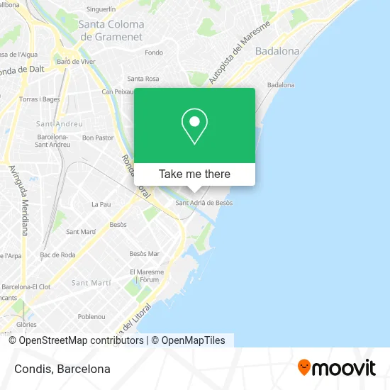 Condis map