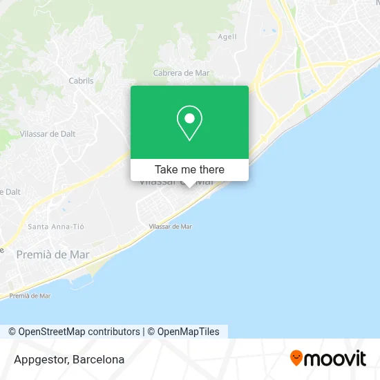 Appgestor map