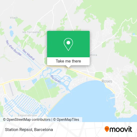 Station Repsol map