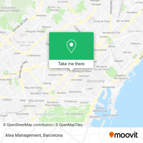 Alea Management map