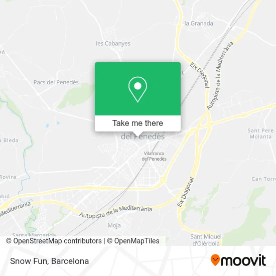 Snow Fun map