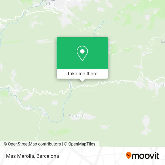 Mas Merolla map
