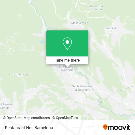 Restaurant Net map