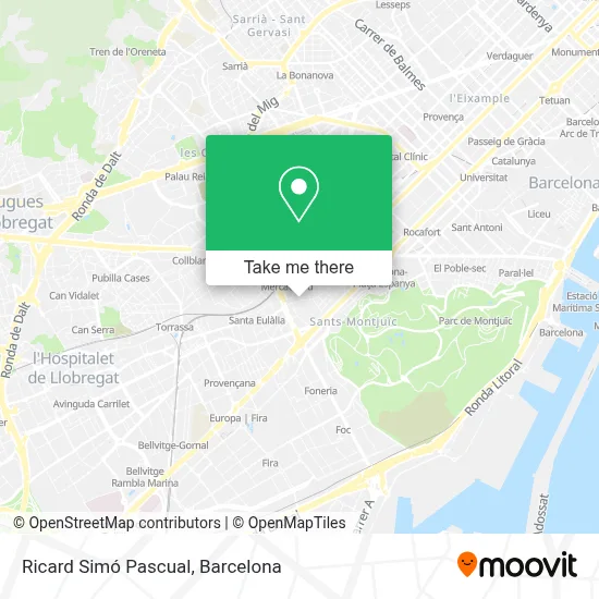 Ricard Simó Pascual map