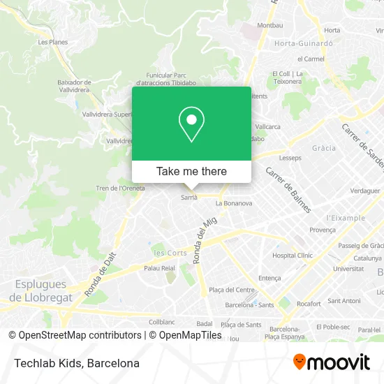 Techlab Kids map