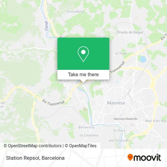 Station Repsol map