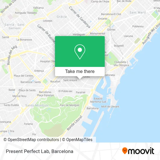 Present Perfect Lab map