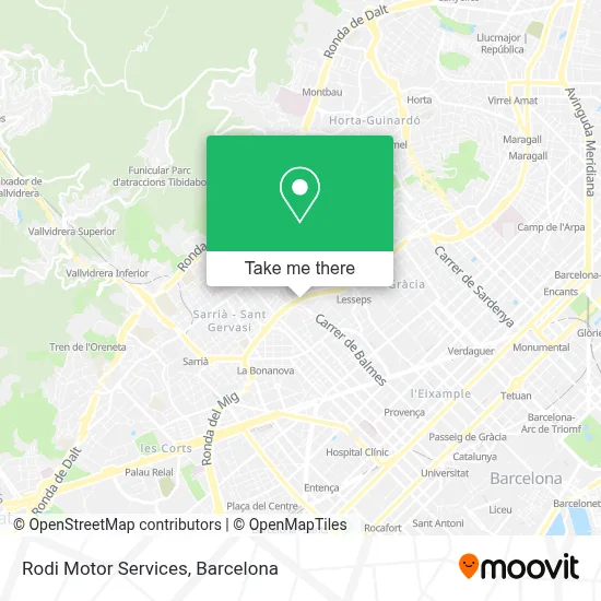Rodi Motor Services map
