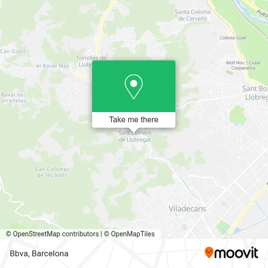 Bbva map