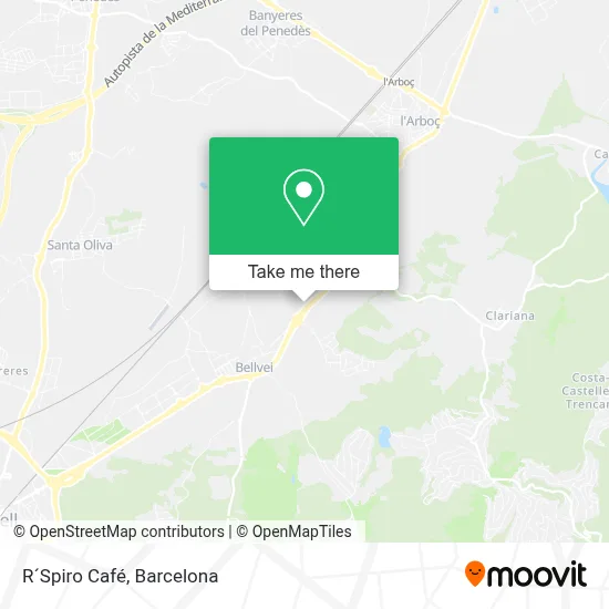 R´Spiro Café map