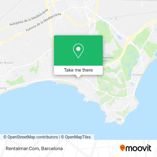 Rentalmar.Com map