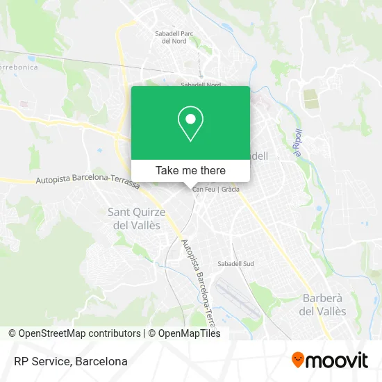 Rp Service map