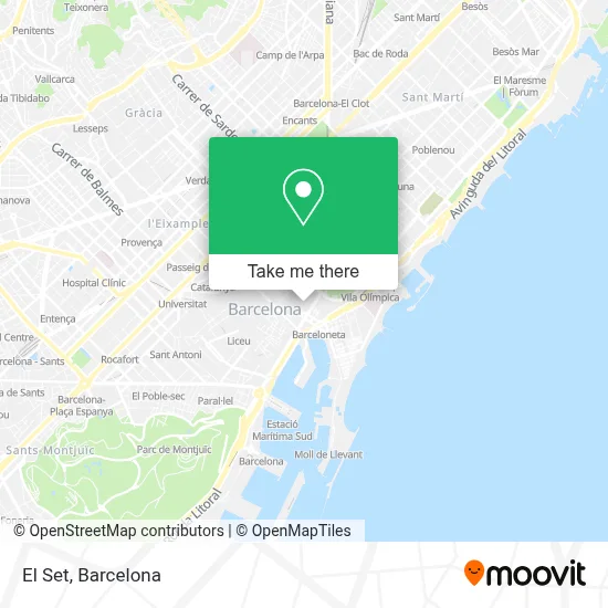 El Set map