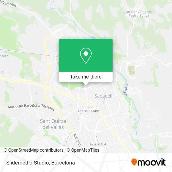 Slidemedia Studio map