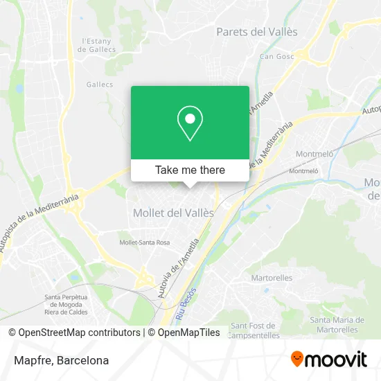 Mapfre map