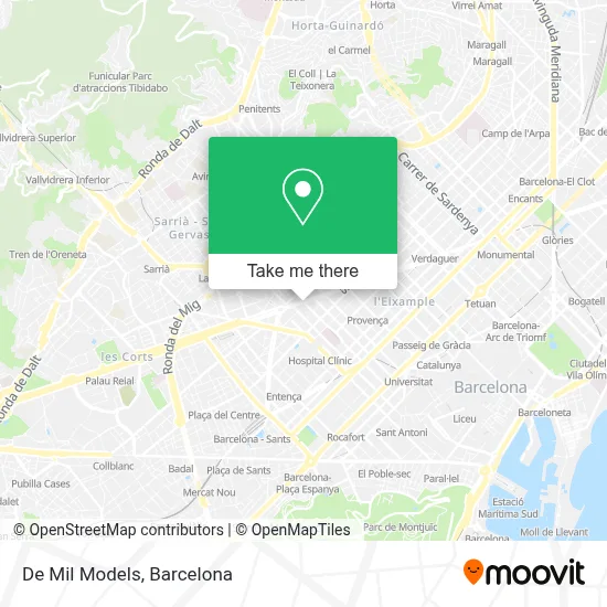 De Mil Models map