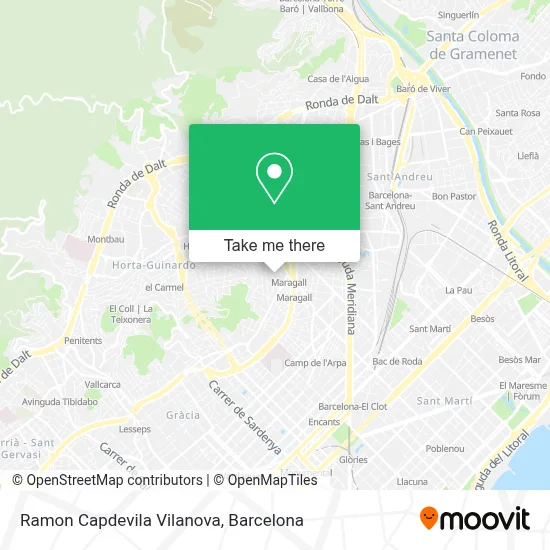 Ramon Capdevila Vilanova map