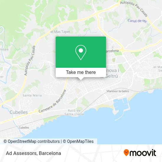 Ad Assessors map