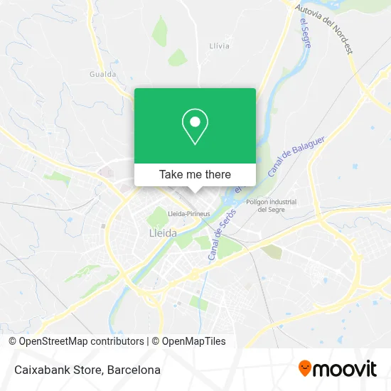 Caixabank Store map