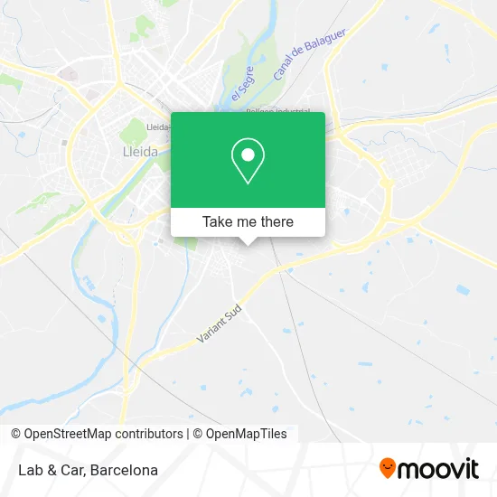 Lab & Car map