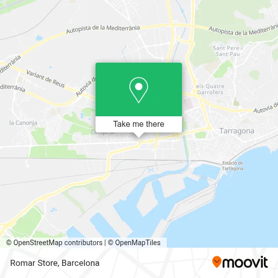 Romar Store map