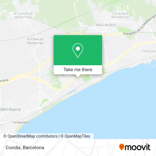 Condis map