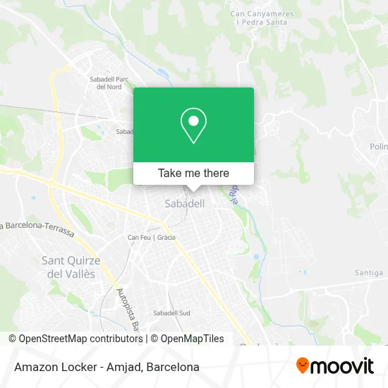 Amazon Locker - Amjad map
