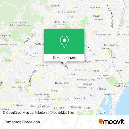 Inmentor map
