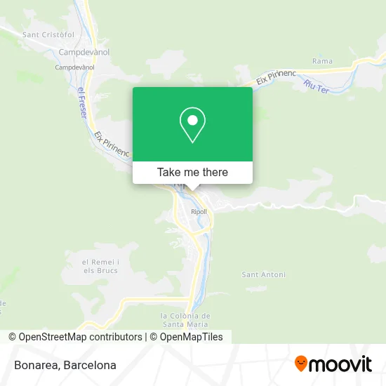 Bonarea map