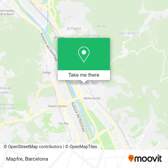 Mapfre map