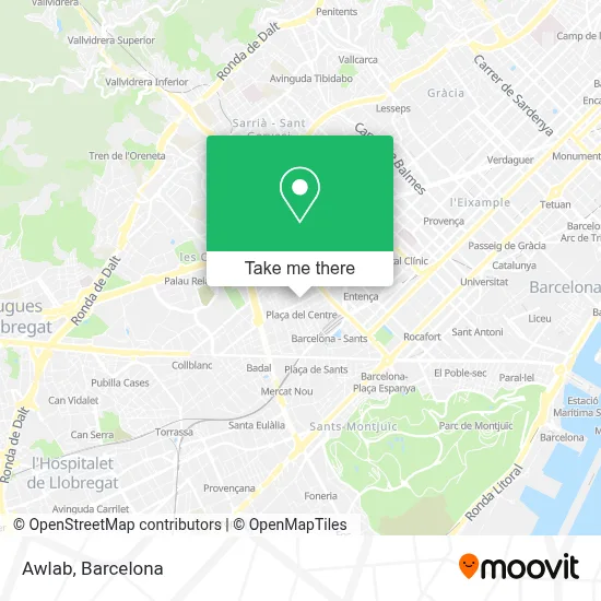 Awlab map