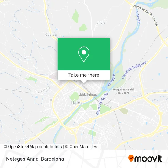 Neteges Anna map