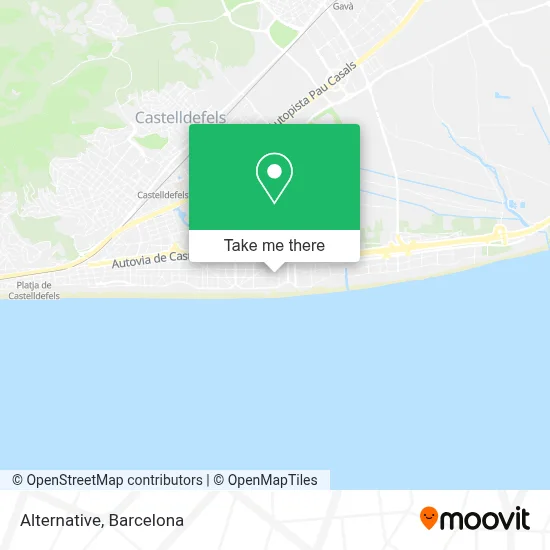 Alternative map